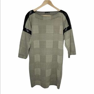 Zara Trafaluc Womens Shift Dress Size Medium Plaid